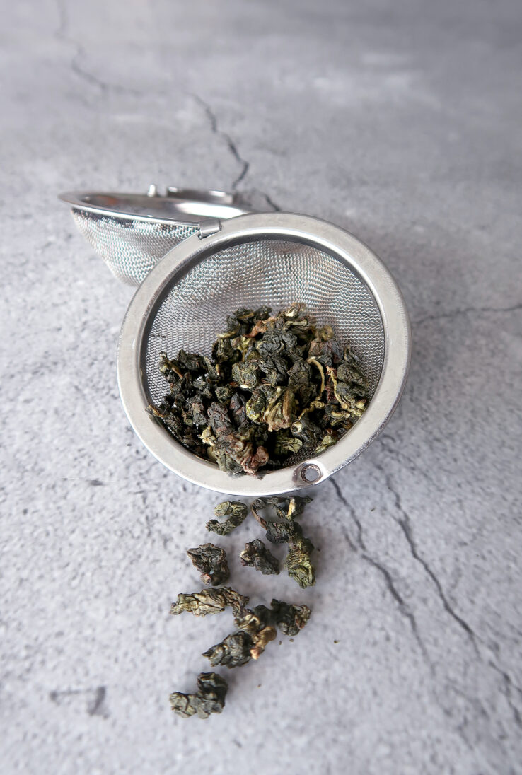 Strawberry Oolong Tea with sweet strawberry notes